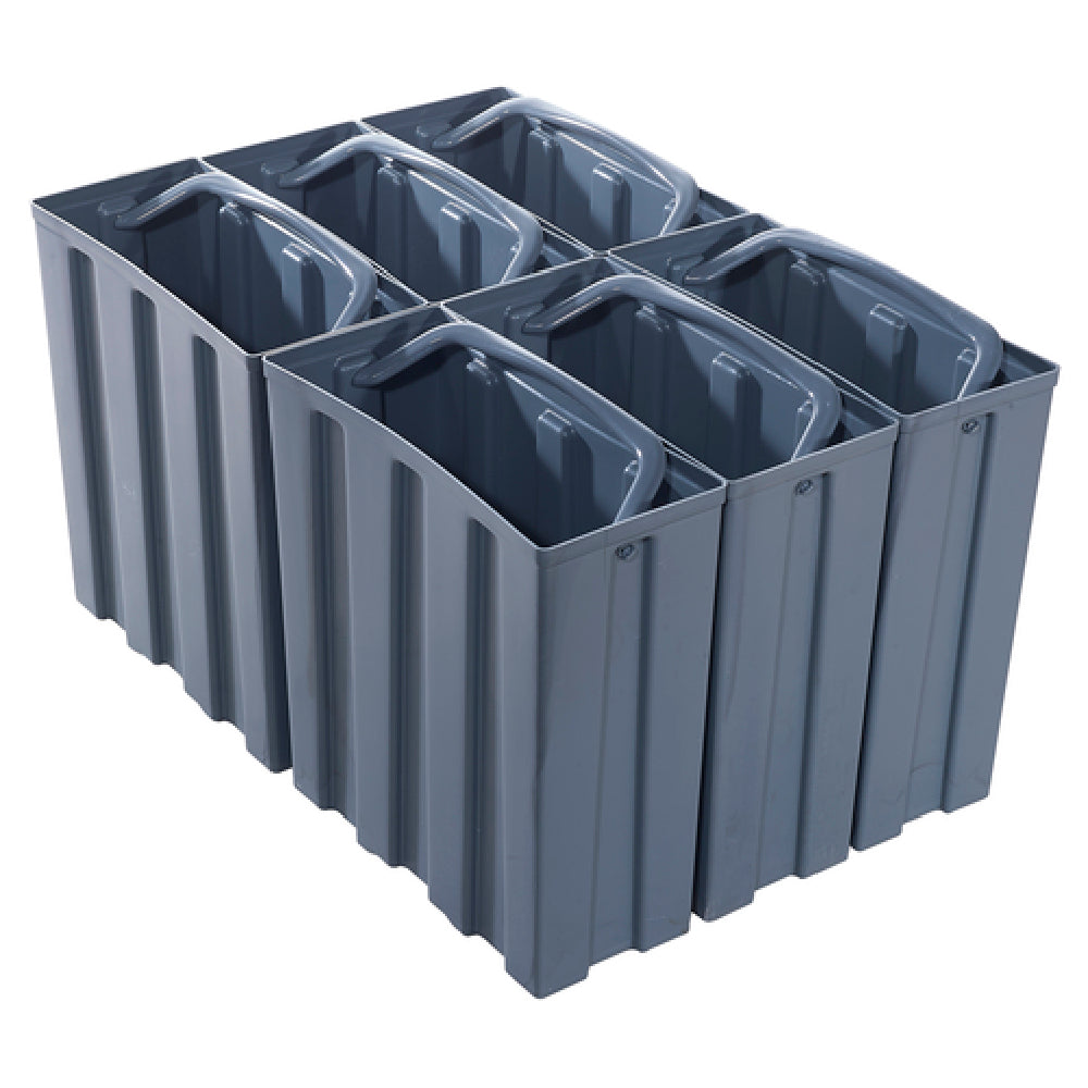 ITV Ice Makers 6 BUCKETS Ice Bucket System For Distribution Fits EC-250 Easy Cart