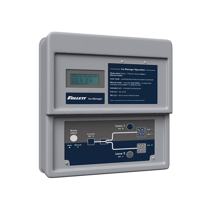 Follett IMDV-2 Ice Manager Diverter Valve System Automatically Delivers Ice From (1) Horizon Elite™ Chewblet Ice Machine To (2) Separate Dispensers Or Bins