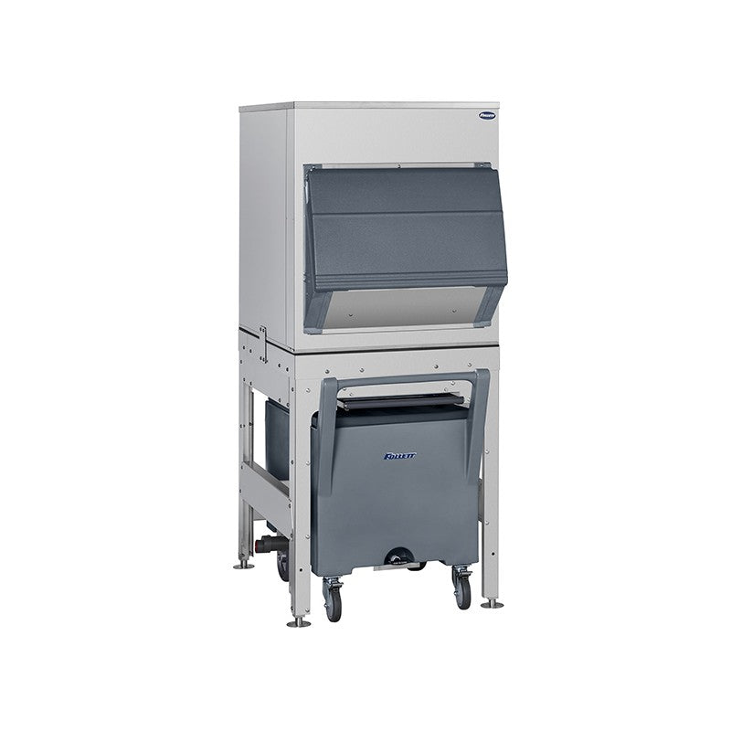 Follett ITS700SG-31 ITS Ice Storage And Transport System Elevated Gravity Dispense Bin With (1) SmartCART 240 Ice Cart
