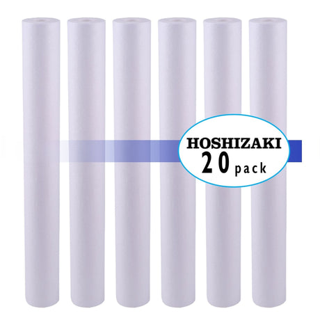 20-pack of white Hoshizaki replacement cartridge EC210 pre-filter replacement cartridges