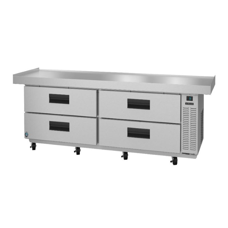 Stainless steel Hoshizaki CR110A Steelheart Series Equipment Stand with drawers and casters