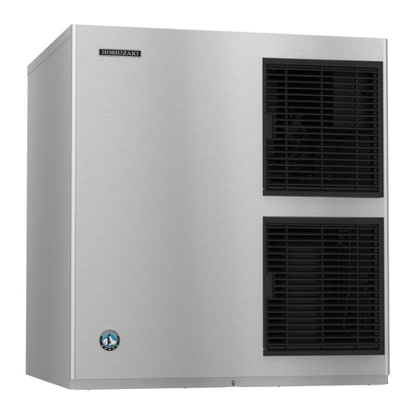 Stainless steel Hoshizaki DCM-271BAH-OS ice maker water dispenser with dual ventilation panels