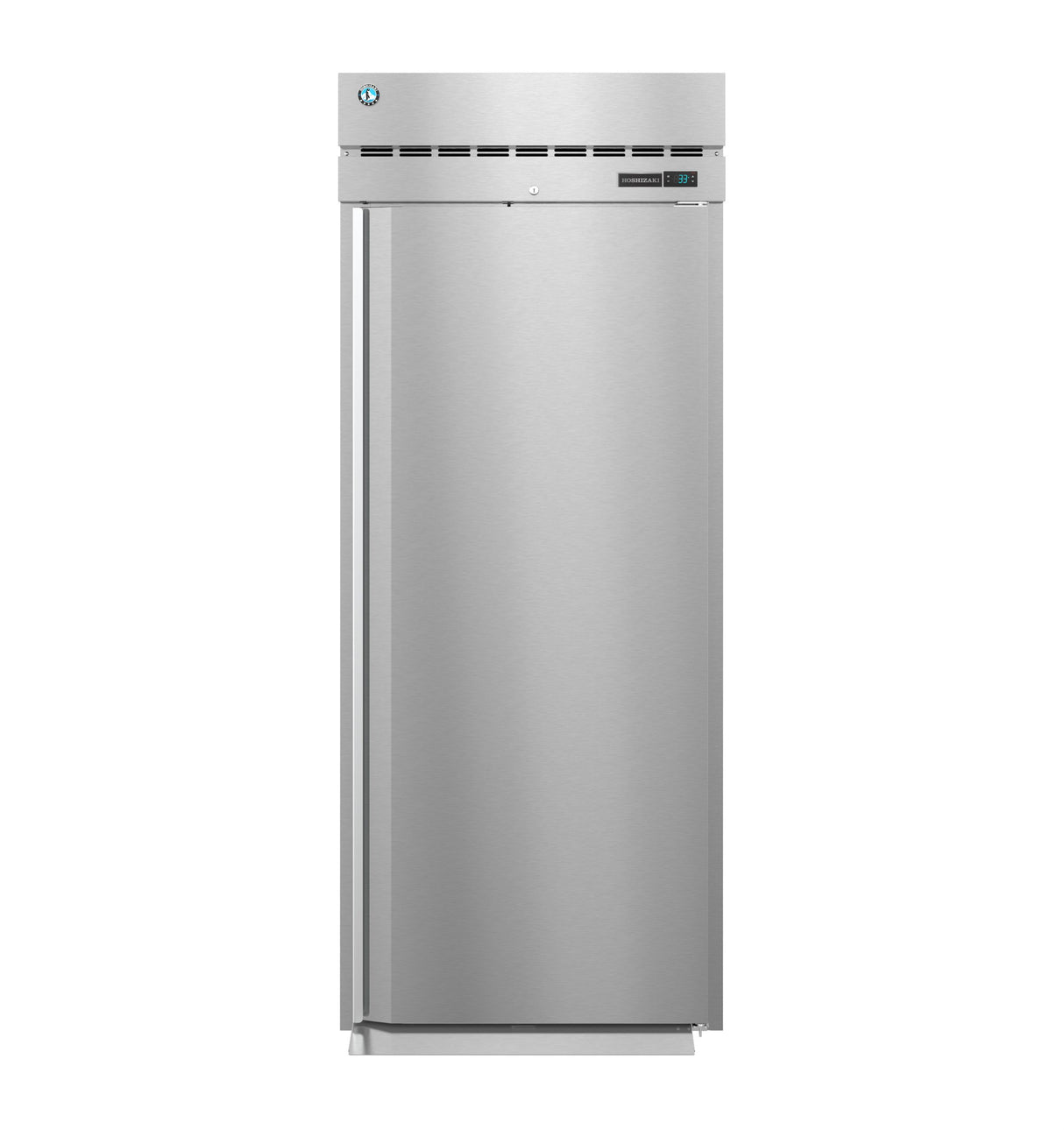 Stainless steel commercial upright refrigerator from Hoshizaki Steelheart Series Refrigerator