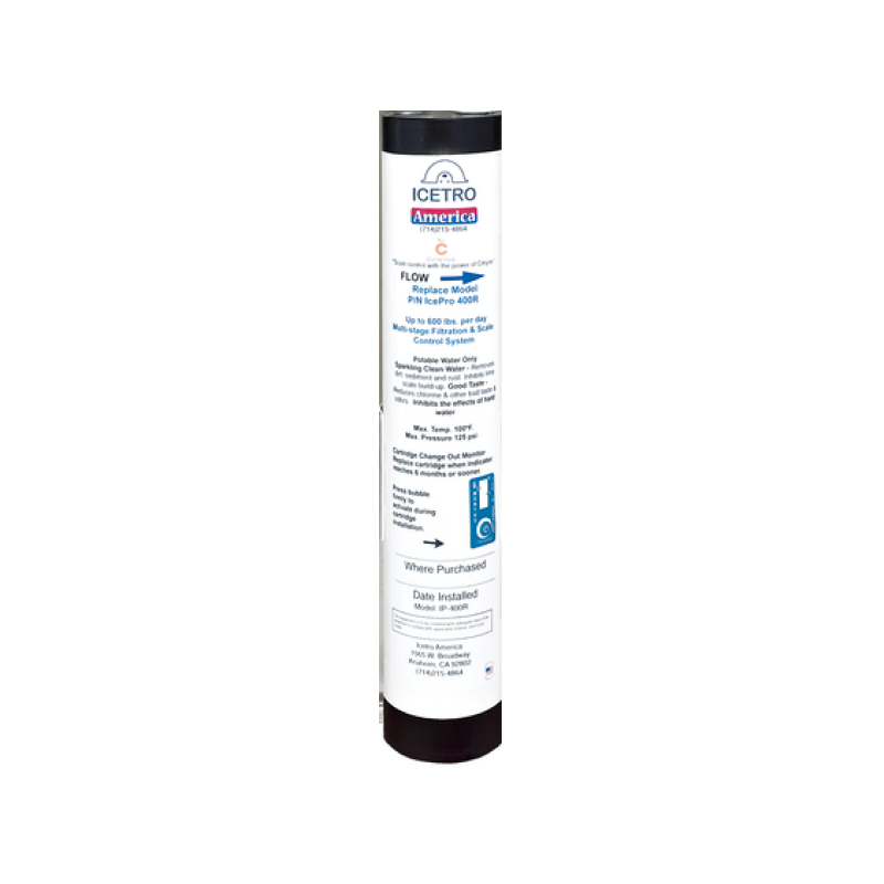 Icetro ICEPRO 400 R IcePro Series Water Filtration System Replacement Cartridge For IcePro 400