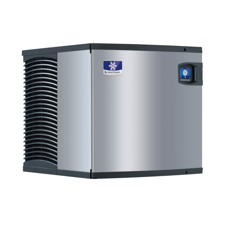 Manitowoc IYT0620A Indigo NXT Series Ice Maker with stainless steel and black vented sides