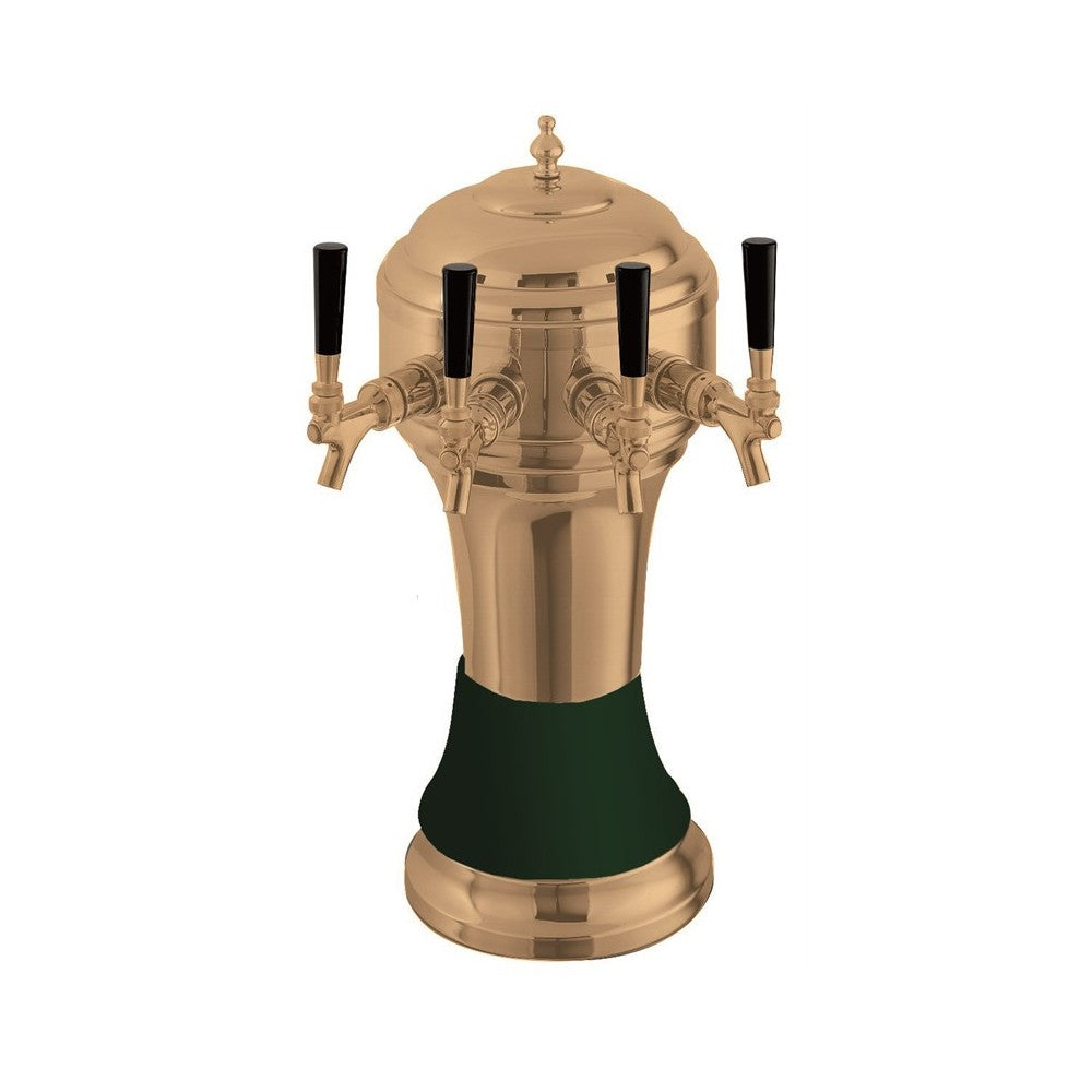 Perlick 4056GR5B Roma Draft Beer Tower Countertop 8-1/8" Diameter X 20-1/2"H