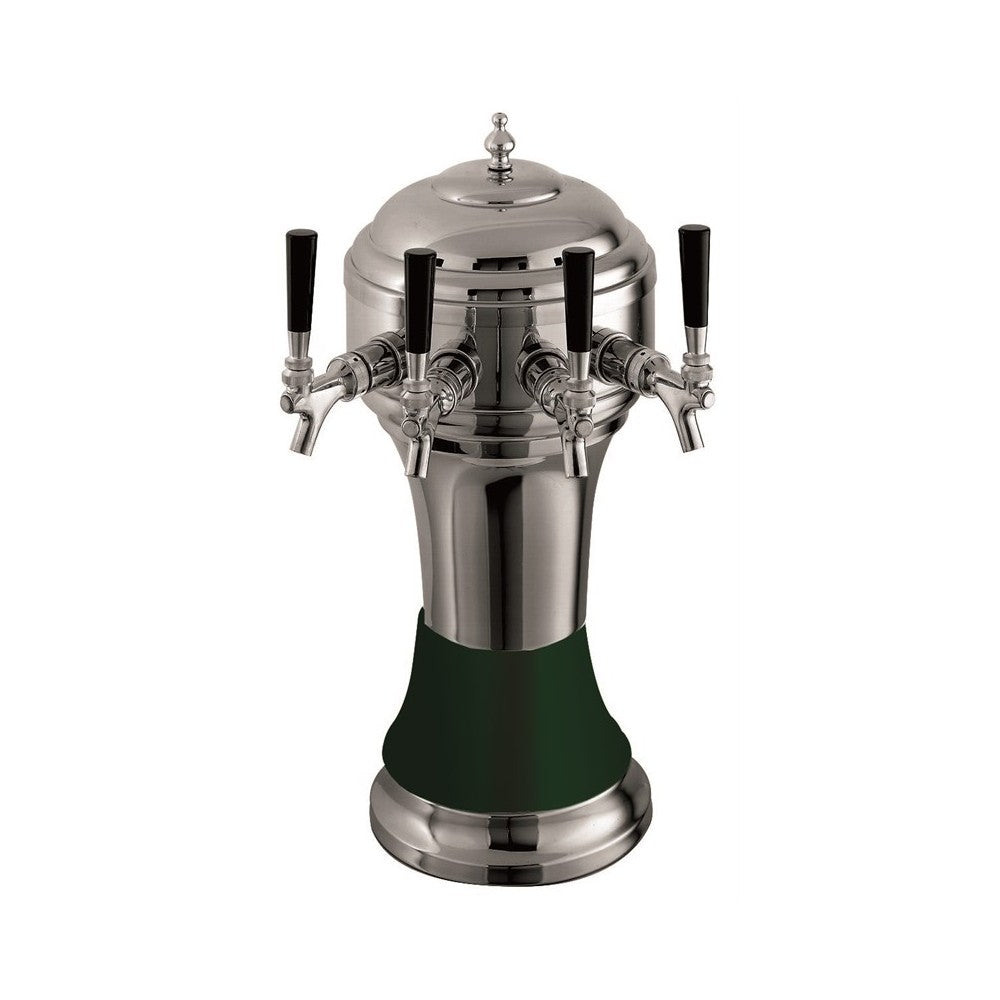Perlick 4056GR5BPC Roma Draft Beer Tower Countertop 8-1/8" Diameter X 20-1/2"H