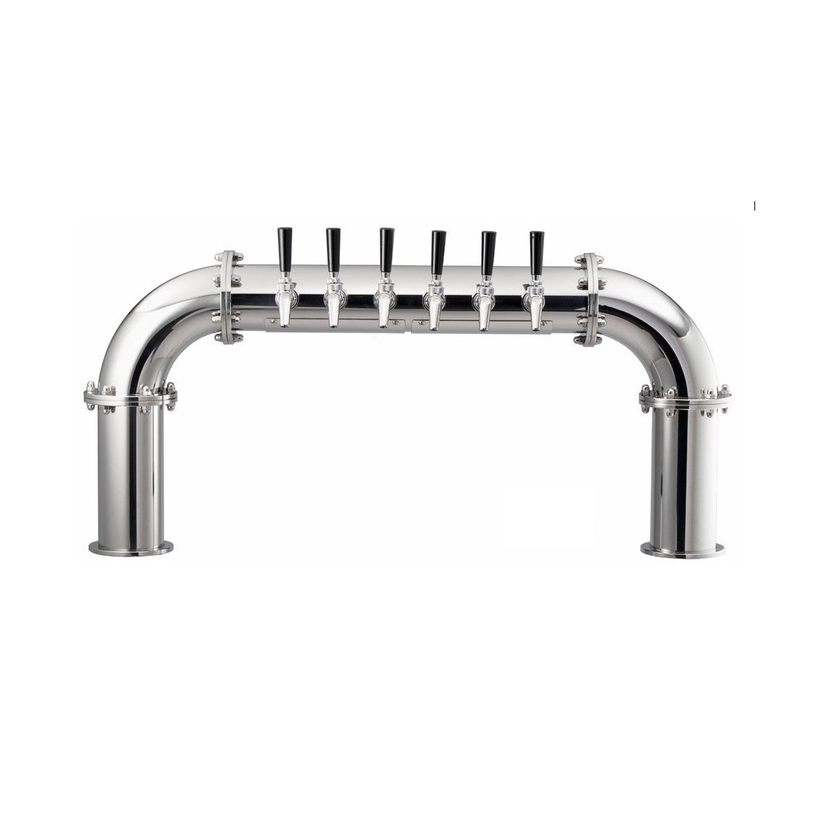 Perlick 4066-10R Pass-Thru Brew Pipe Draft Beer Tower Countertop 50-1/16"W X 17-1/2"H