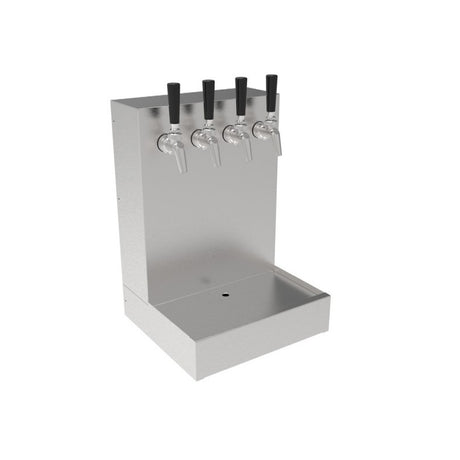 Perlick 4075A6B Draft Beer Tower Wall Mount 23"W X 17-3/4"H