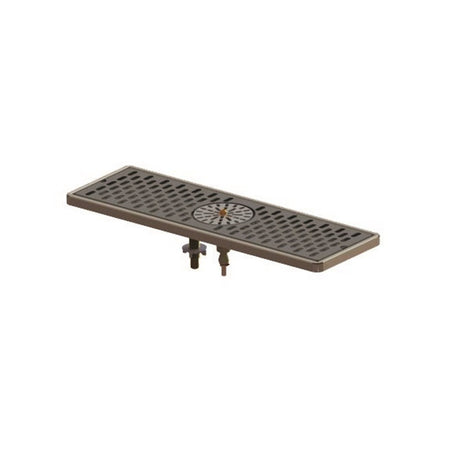 Perlick 6040-GRC 6000 Series Drainer With Built-in Rinser On Center Surface Mount