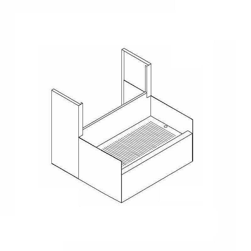 Perlick 7055D9 Underbar Beer Drainer 24"W X 24"D (TSD Depth) For 4060A Series Space Saver Dispensing Heads