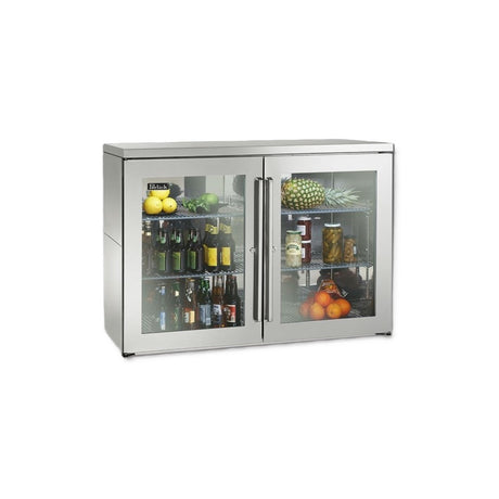 Perlick BBR48 Refrigerated Back Bar Cabinet Two-section 48"W