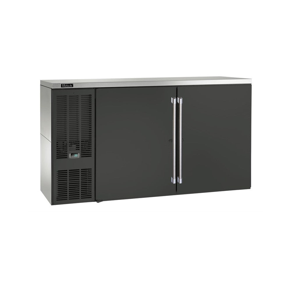 Perlick BBS60-BS-L-STK (QuickShip) Refrigerated Back Bar Cabinet Two-section 60"W