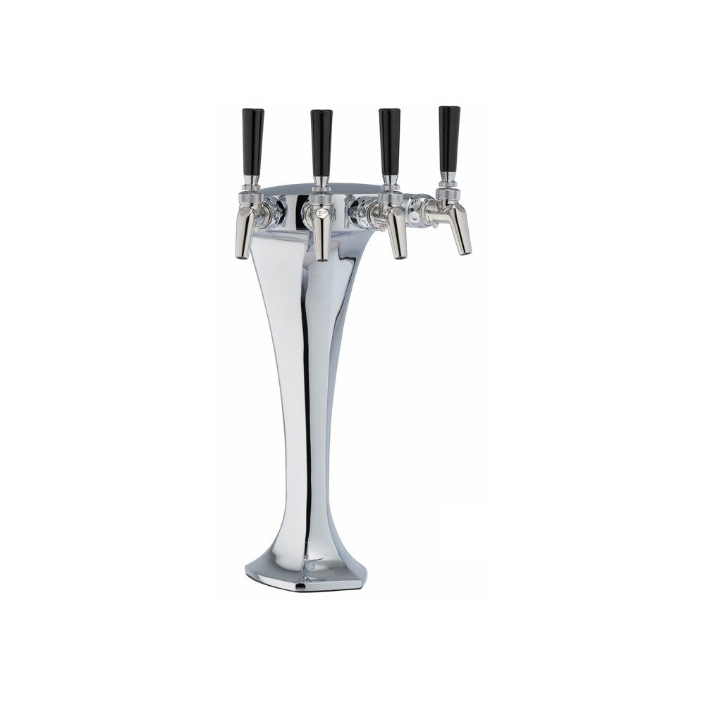 Perlick CB-3B Cobra Draft Beer Tower Accommodates (3) Faucets (faucets Sold Separately)