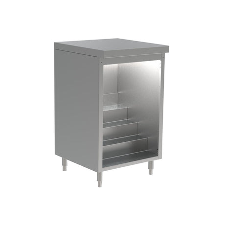 Perlick DBLS-30 Back Bar Liquor Step Cabinet 30"W Flat Top
