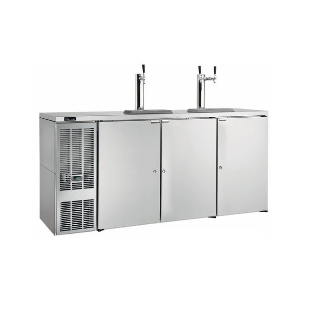 Perlick DDS108 Direct Draw Draft Beer Dispenser Four-section 108"W