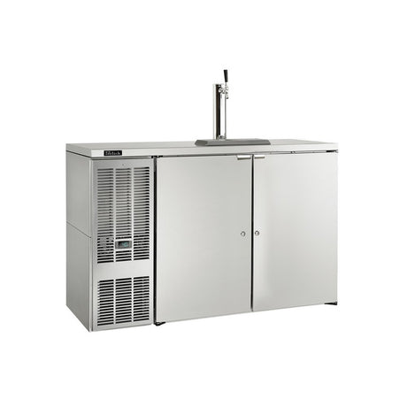 Perlick DDS60 Direct Draw Draft Beer Dispenser Two-section 60"W