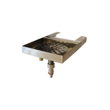 Perlick DRR6 Glass Rinser 6"W X 5"D With Stainless Steel Drip Pan