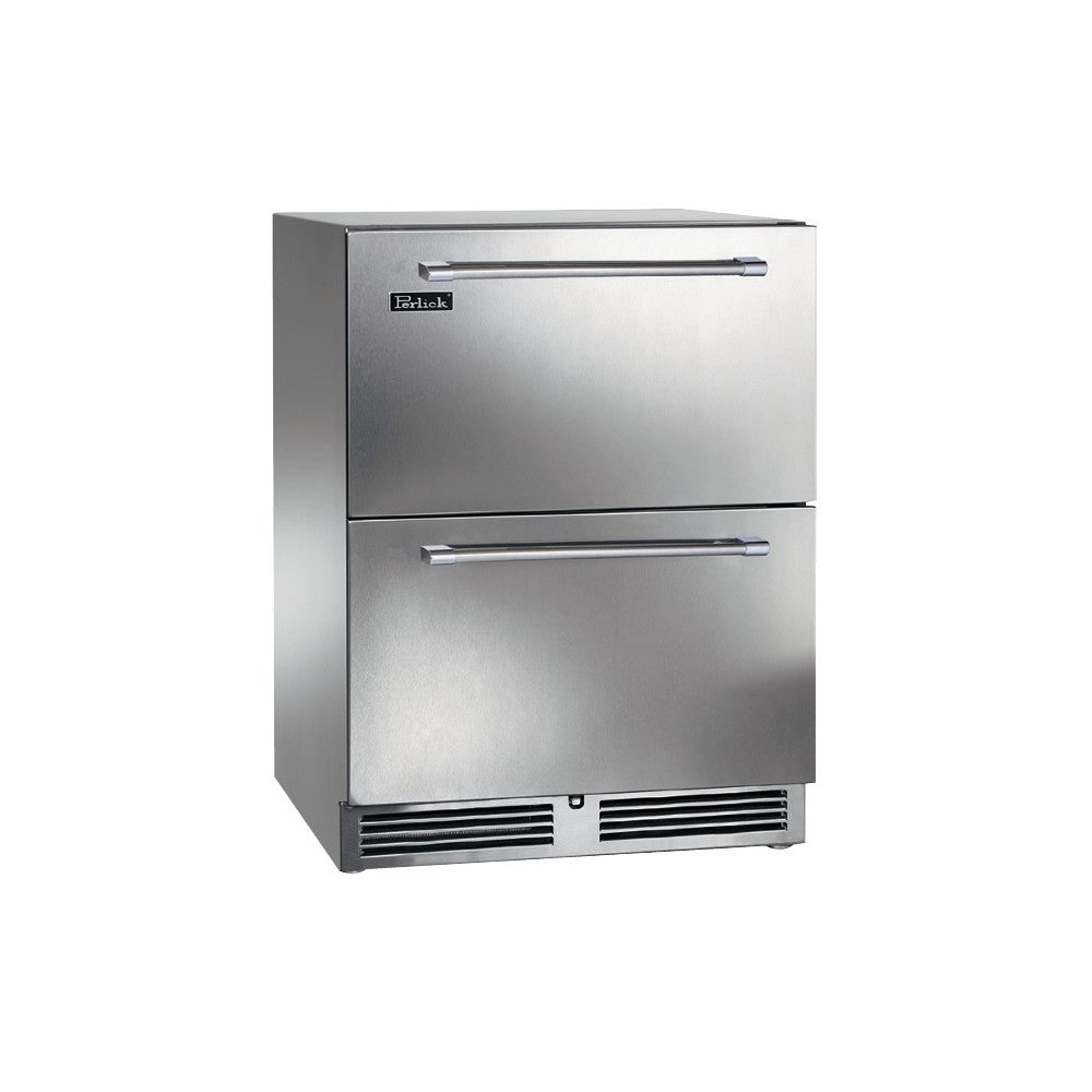 Perlick HB24RS-SD-STK (QuickShip) ADA Series Refrigerator Undercounter 23-7/8"W X 24"D