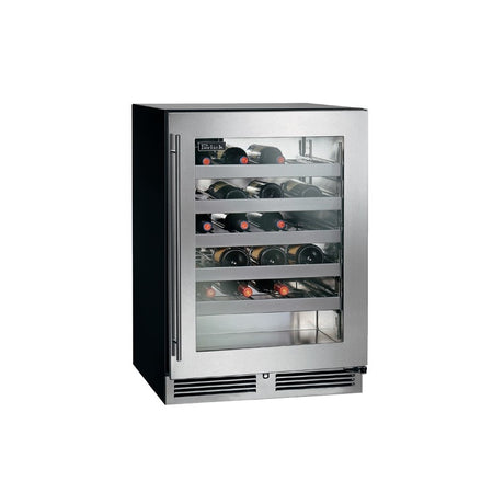 Perlick HC24WS-SG-STK (QuickShip) Undercounter Wine Reserve Refrigerator Undercounter