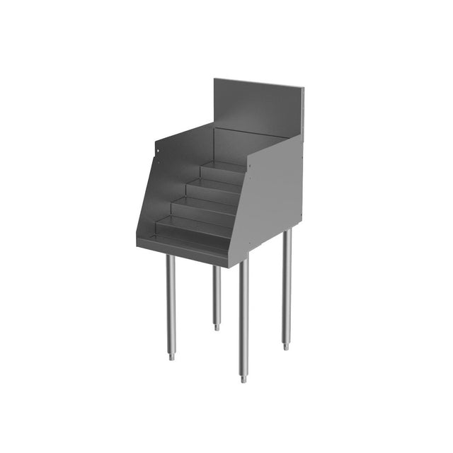 Perlick TS12LS-STK (Quickship) Liquor Display Cabinet 12" Wide X 24" Deep Bottle Guards (Bg12)