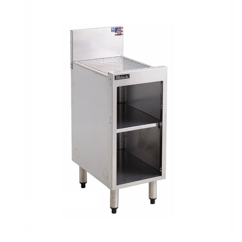 Perlick TS12SC Underbar Storage Cabinet 12"W X 18-9/16"D 4" Or 6"H Backsplash With 1" Return At Top