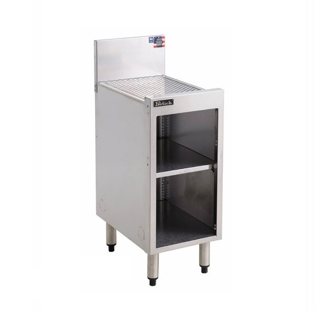 Perlick TS12SC Underbar Storage Cabinet 12"W X 18-9/16"D 4" Or 6"H Backsplash With 1" Return At Top