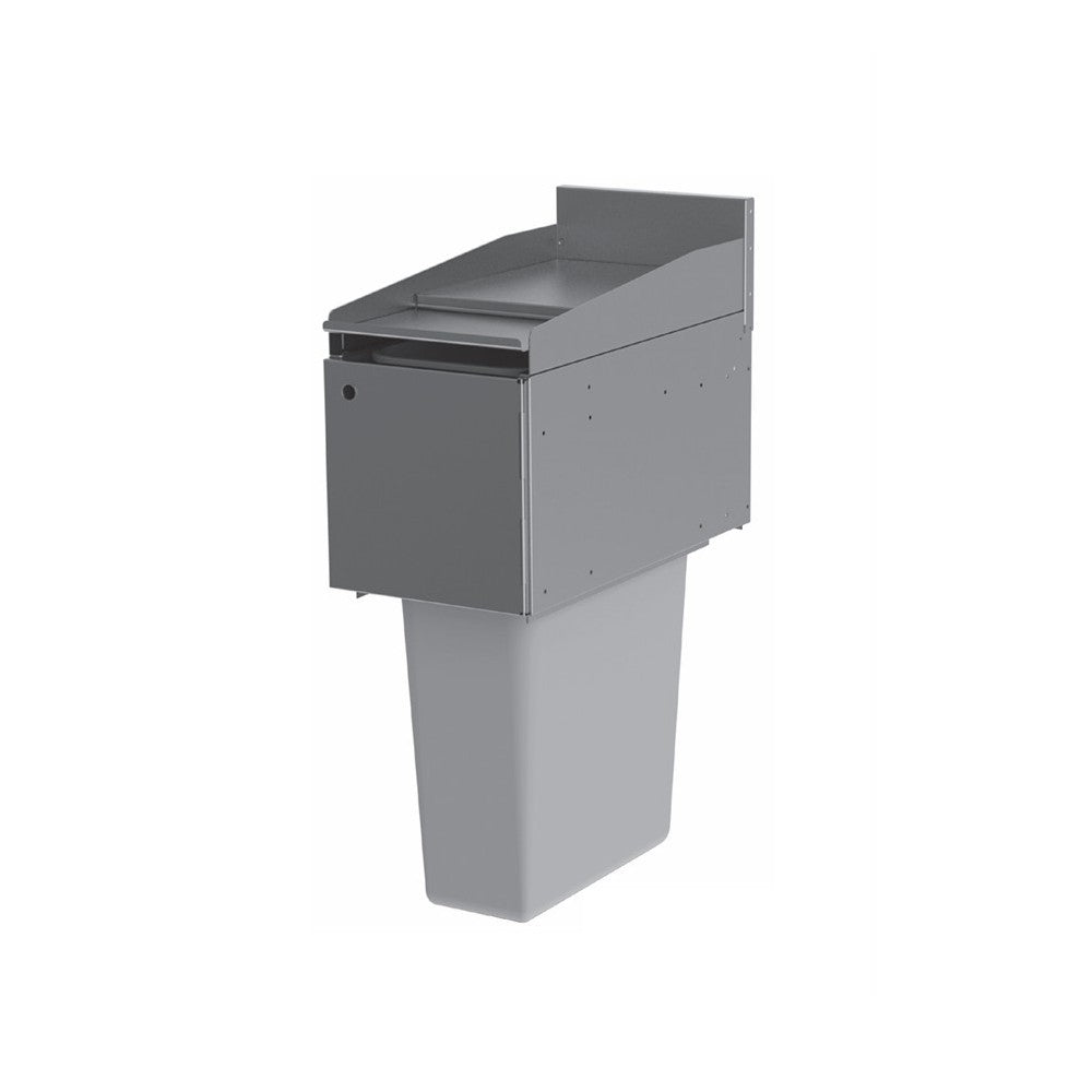 Perlick TS12TRA TS Series Trash Receptacle Top Cover 12"W X 23-13/16"D X 17-15/16"H
