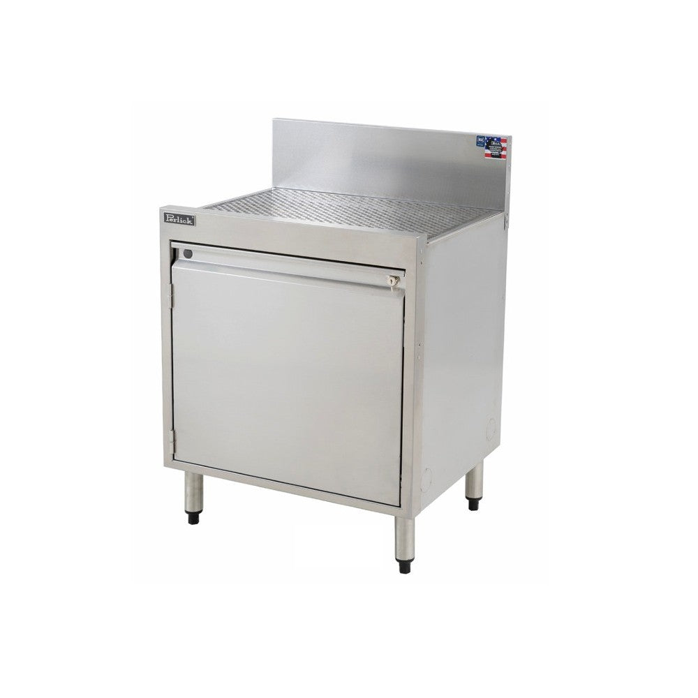 Perlick TS24SC Underbar Storage Cabinet 24"W X 18-9/16"D 4" Or 6"H Backsplash With 1" Return At Top