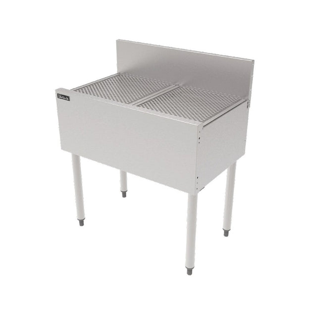 Perlick TS25DB TS Series Underbar Drainboard 25"W X 18-9/16"D Pitched Drainboard Top