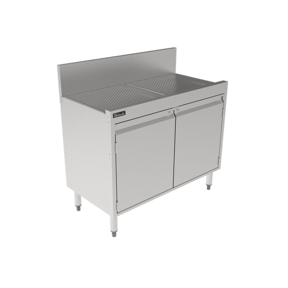 Perlick TS36SC Underbar Storage Cabinet 36"W X 18-9/16"D 4" Or 6"H Backsplash With 1" Return At Top
