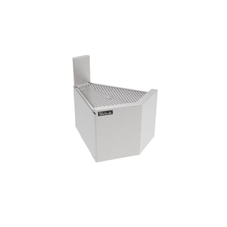 Perlick TS45D-FO TS Series Underbar Outside Corner Drainboard 45° Angle Clipped Rear Corner