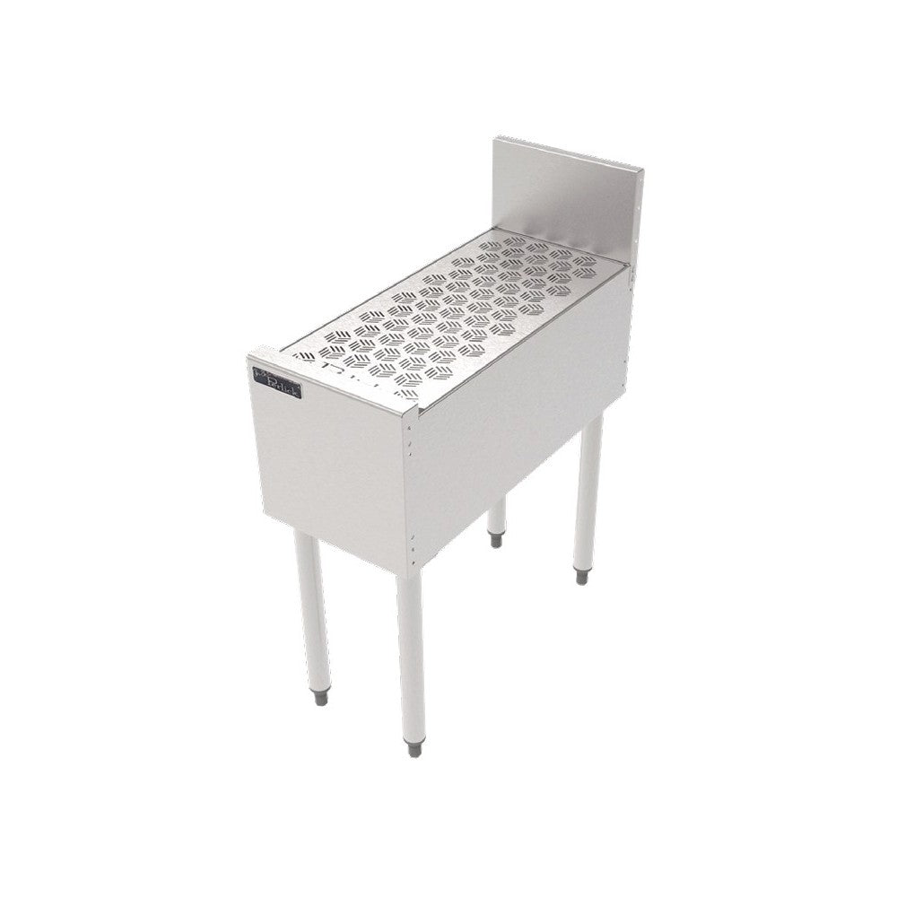 Perlick TSCE12DB TSCE Series Underbar Drainboard 12"W X 27-5/8"D Pitched Drainboard Top