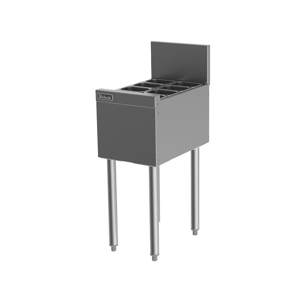 Perlick TSD12U3 TSD Series Underbar Bottle Storage Bin Insulated 12"W X 24"D