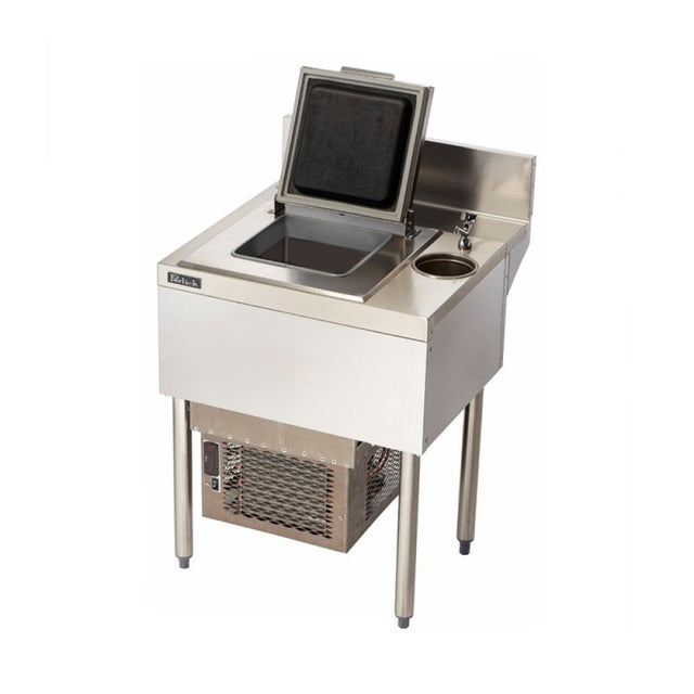 Perlick TSD24DC-A TSD Series Underbar Ice Cream Center 24"W X 24"D 6"H Backsplash With 1" Return