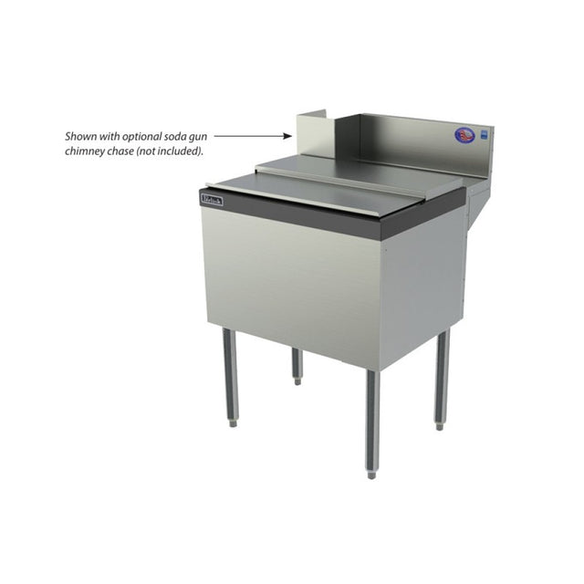 Perlick TSD24IC10 TSD Series Underbar Ice Bin/Cocktail Unit Modular With Cold Plate