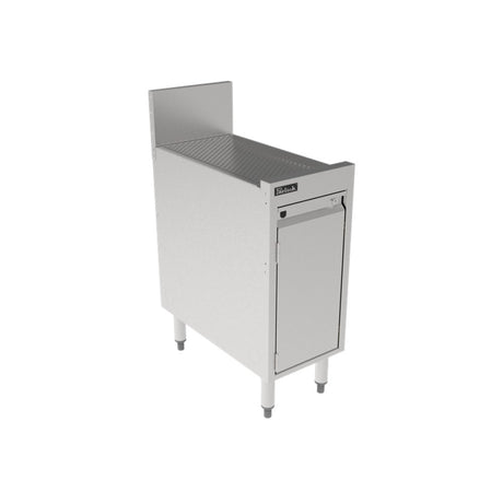 Perlick TSF12SC Underbar Storage Cabinet 12"W X 24"D 4" Or 6"H Backsplash With 1" Return At Top