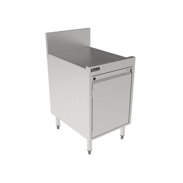 Perlick TSF18SC Underbar Storage Cabinet 18"W X 24"D 4" Or 6"H Backsplash With 1" Return At Top