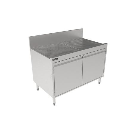 Perlick TSF42SC Underbar Storage Cabinet 42"W X 24"D 4" Or 6"H Backsplash With 1" Return At Top
