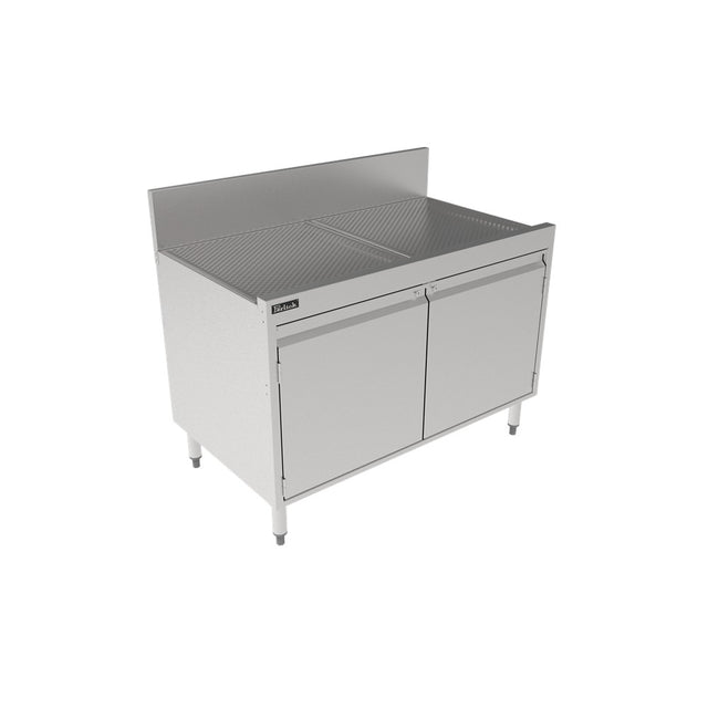 Perlick TSF42SC Underbar Storage Cabinet 42"W X 24"D 4" Or 6"H Backsplash With 1" Return At Top