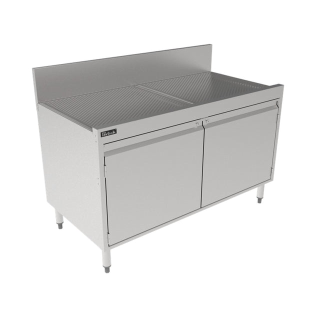 Perlick TSF48SC Underbar Storage Cabinet 48"W X 24"D 4" Or 6"H Backsplash With 1" Return At Top