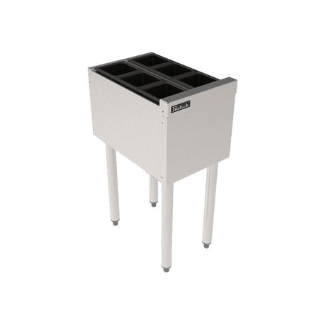 Perlick TSS6U TSS Series Underbar Bottle Storage Bin Insulated 6"W X 24"D