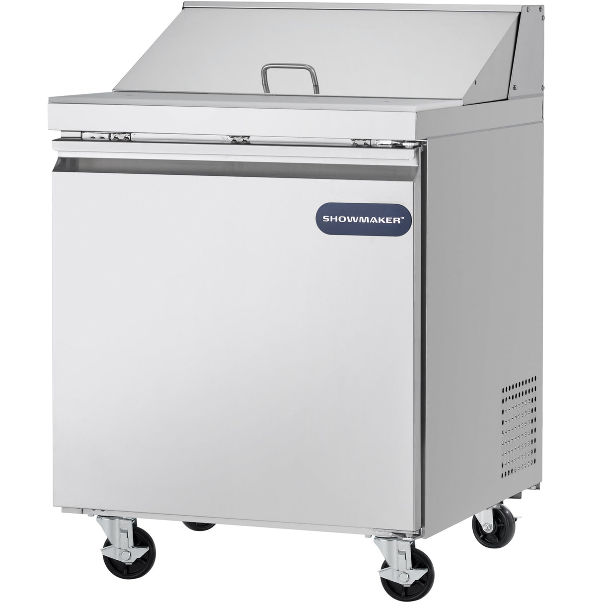 Showmaker S-SP28 Refrigerated Sandwich/Salad Prep Table 1 Solid Swing Door 27.5"W X 29.5"D X 41.5"H