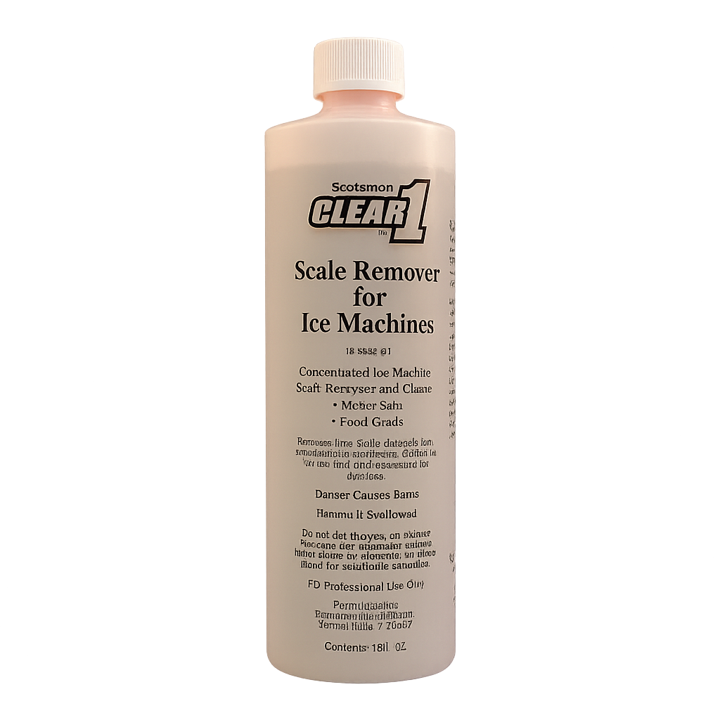 Scotsman CLEAR1 Liquid Descaler For All Scotsman Ice Machines (Food Grade)