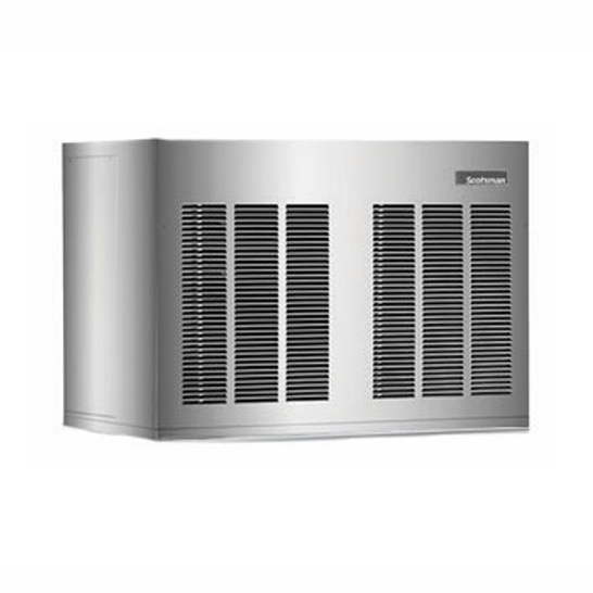 Stainless steel Scotsman ice maker FME2404RLS-32 with ventilation grilles, FS2330L-32 availability