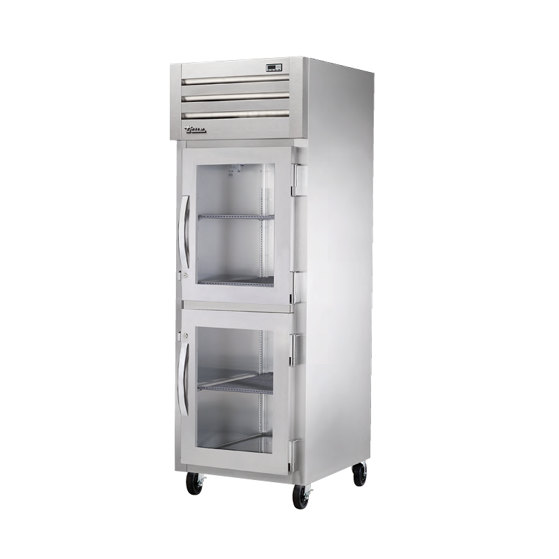 Commercial Stainless Steel True Refrigeration STA1R-2HG-HC Refrigerator Reach-in with Glass Doors