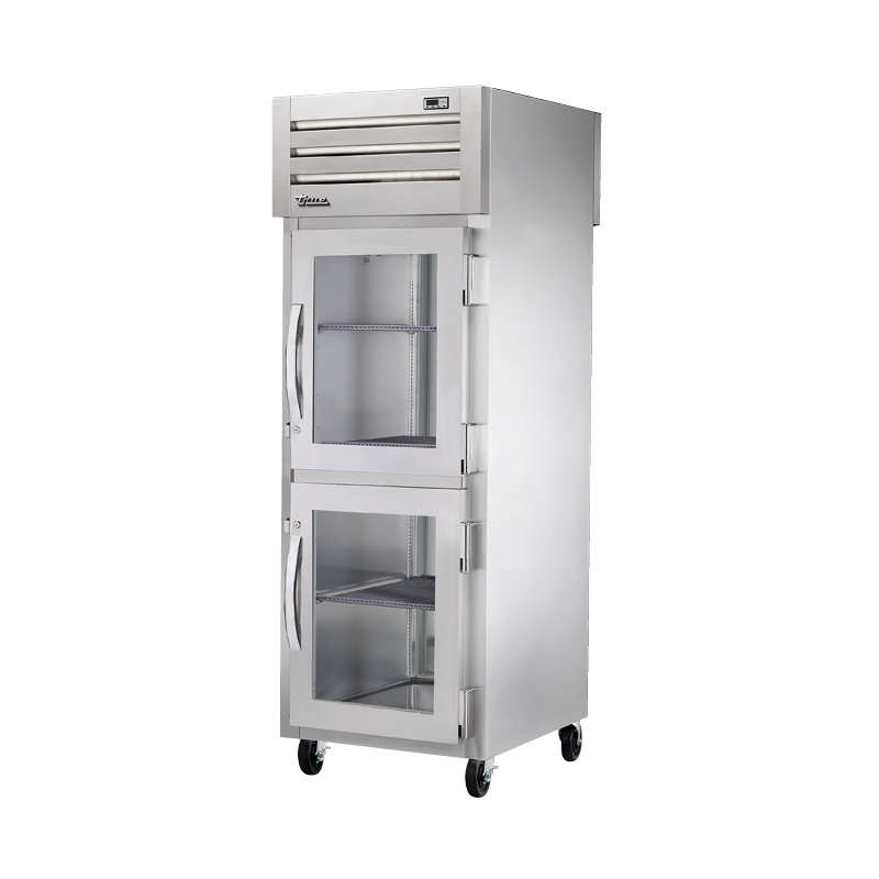 Commercial Stainless Steel True Refrigeration STA1RPT-2HG-1S-HC Pass-thru Refrigerator