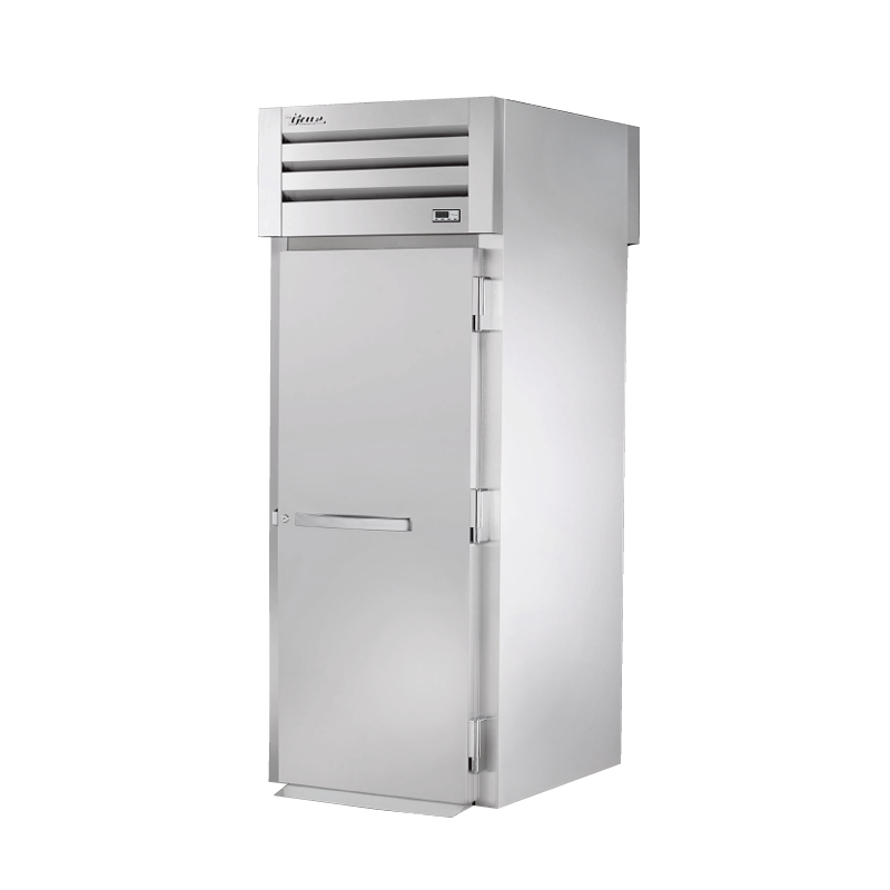 Stainless steel True Refrigeration STA1RRT-1S-1S Refrigerator with solid door and top cooling
