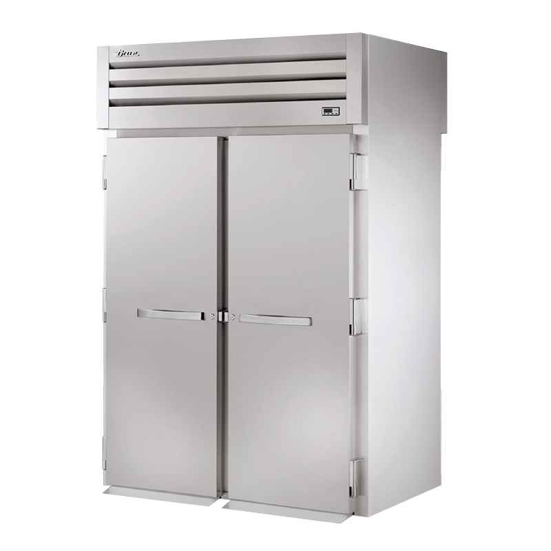 Stainless steel True Refrigeration STA2RRT89-2S-2S commercial double-door refrigerator
