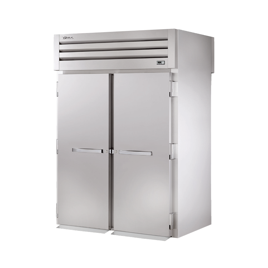 Stainless steel heated cabinet True Refrigeration STG2HRT-2S-2S with two doors and vents